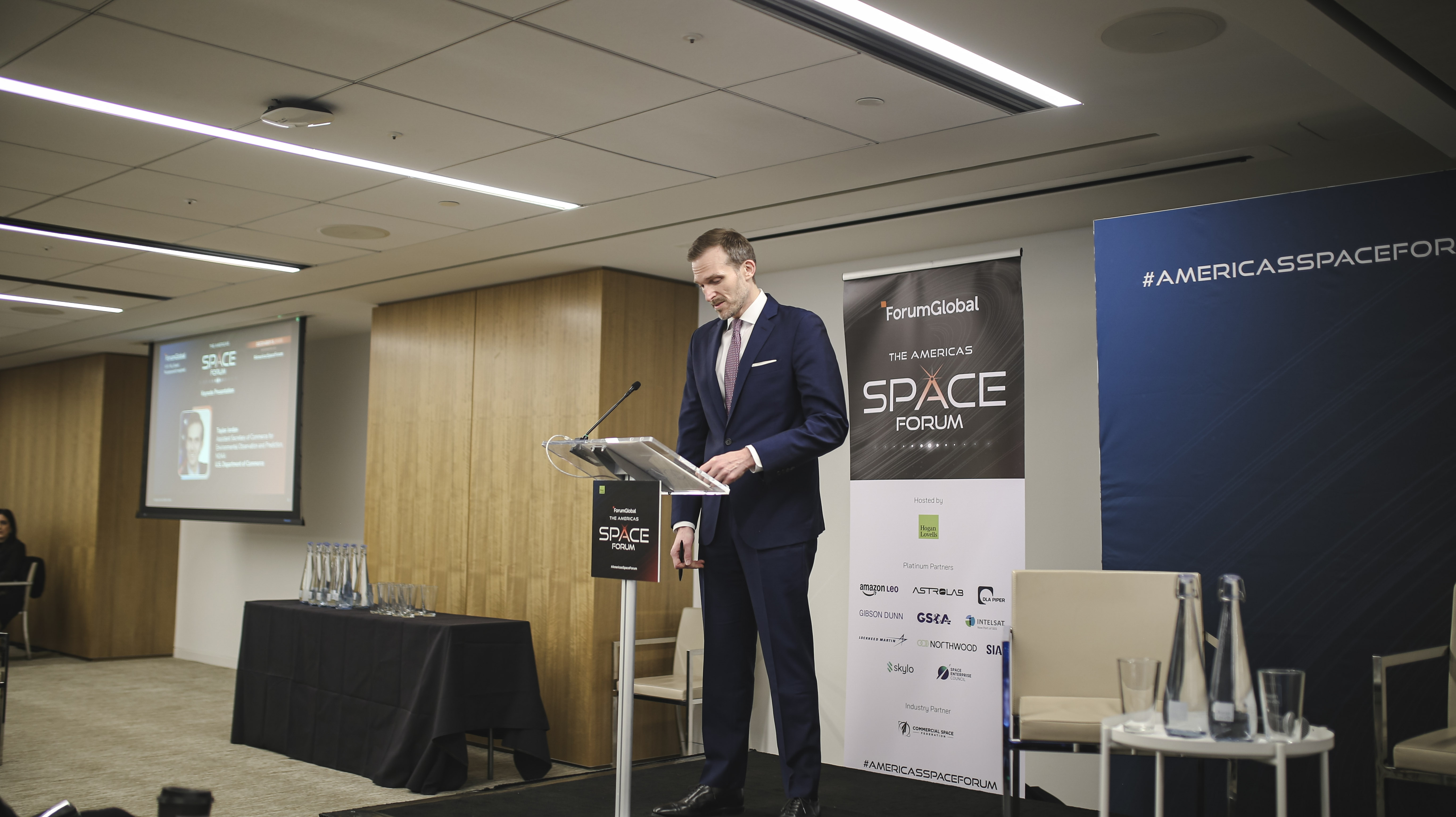 Taylor Jordan, Assistant Secretary of Commerce for Environmental Observation and Prediction, and Director of the Office of Space Commerce.