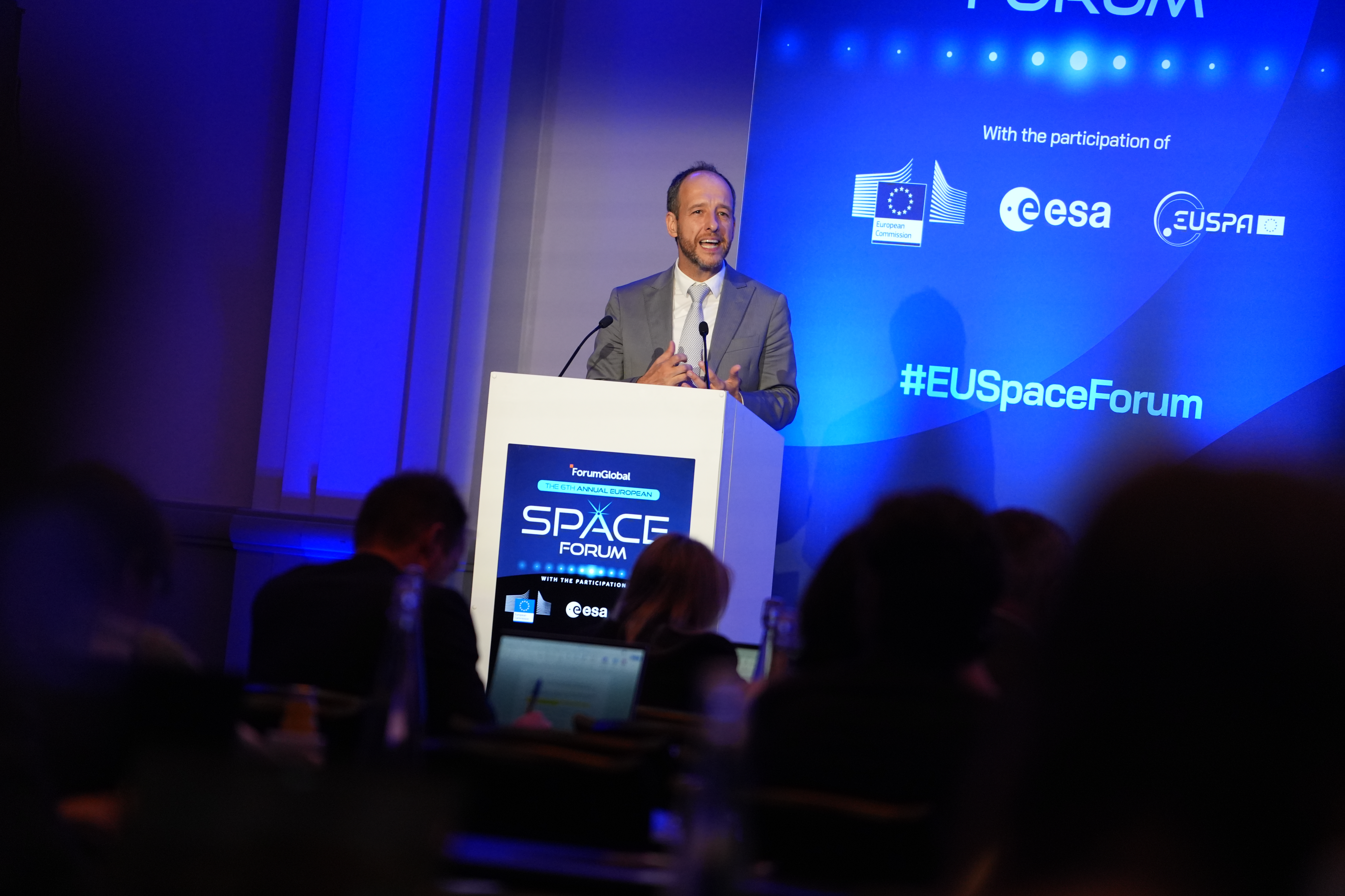 A keynote speech delivered by EUSPA's Rodrigo Da-Costa.&nbsp;
