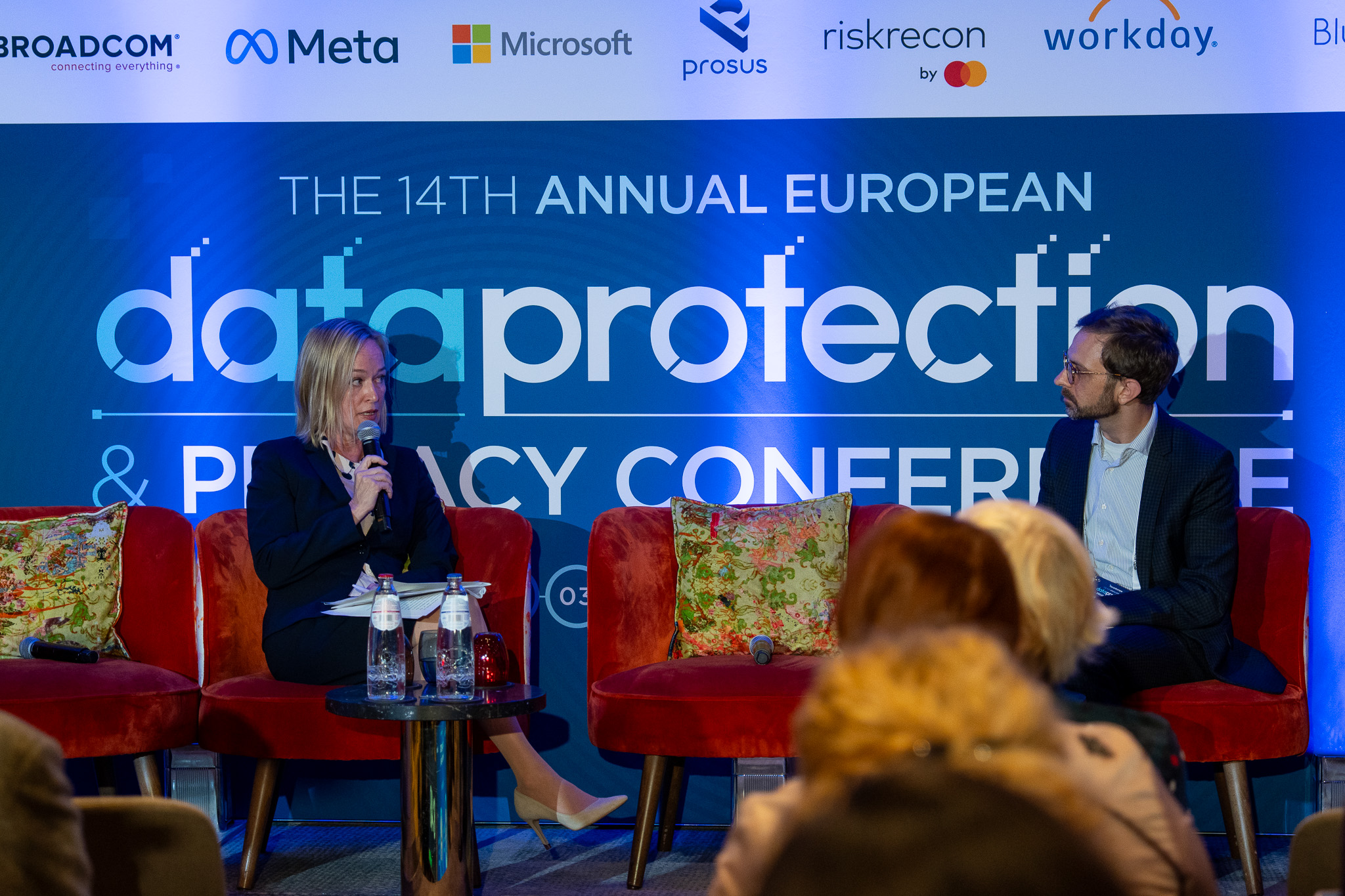 Anu Talus in conversation. 