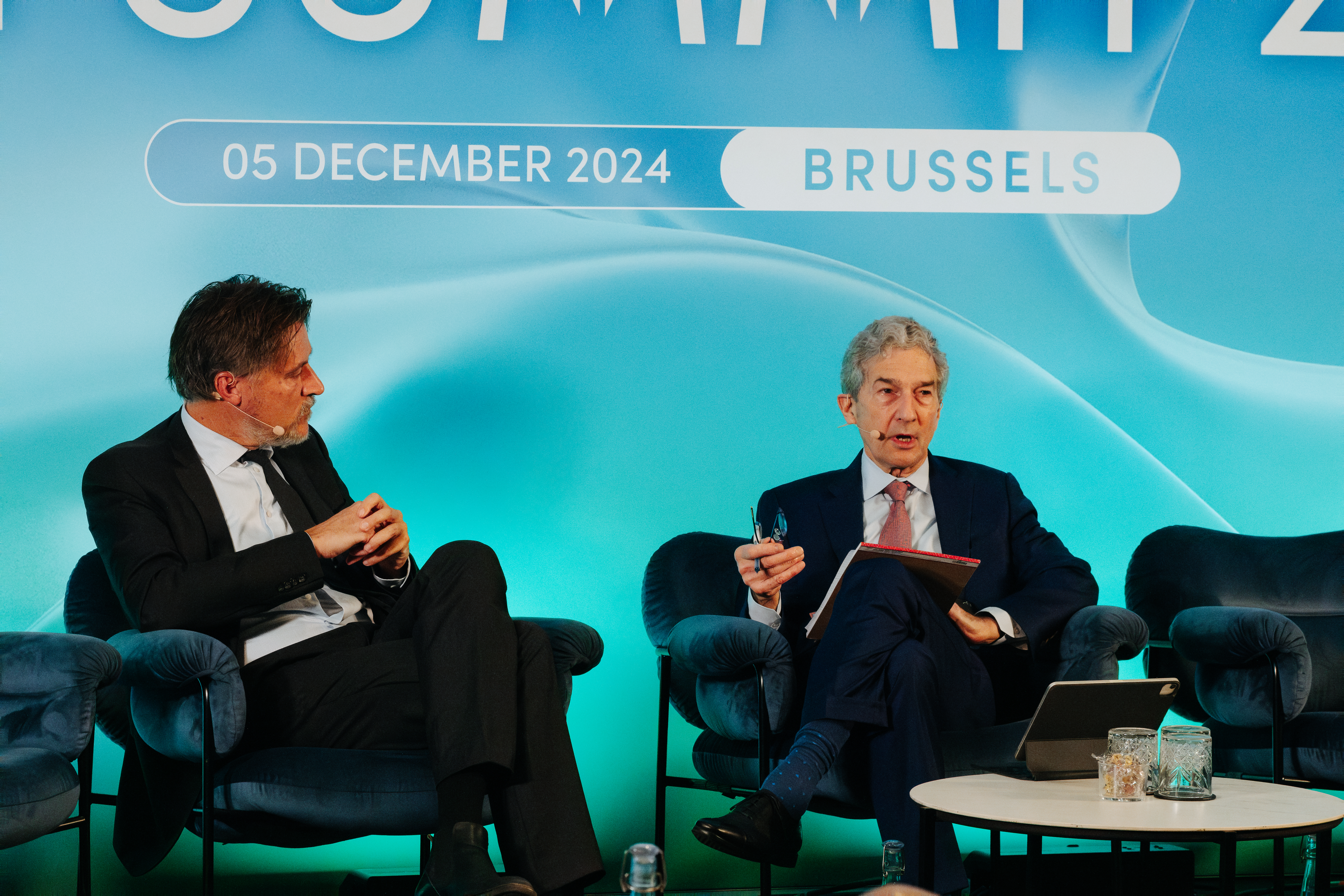 OECD Deputy Secretary-General, Ulrik Vestergaard Knudsen, in conversation with Cameron F. Kerry of the FCAI
