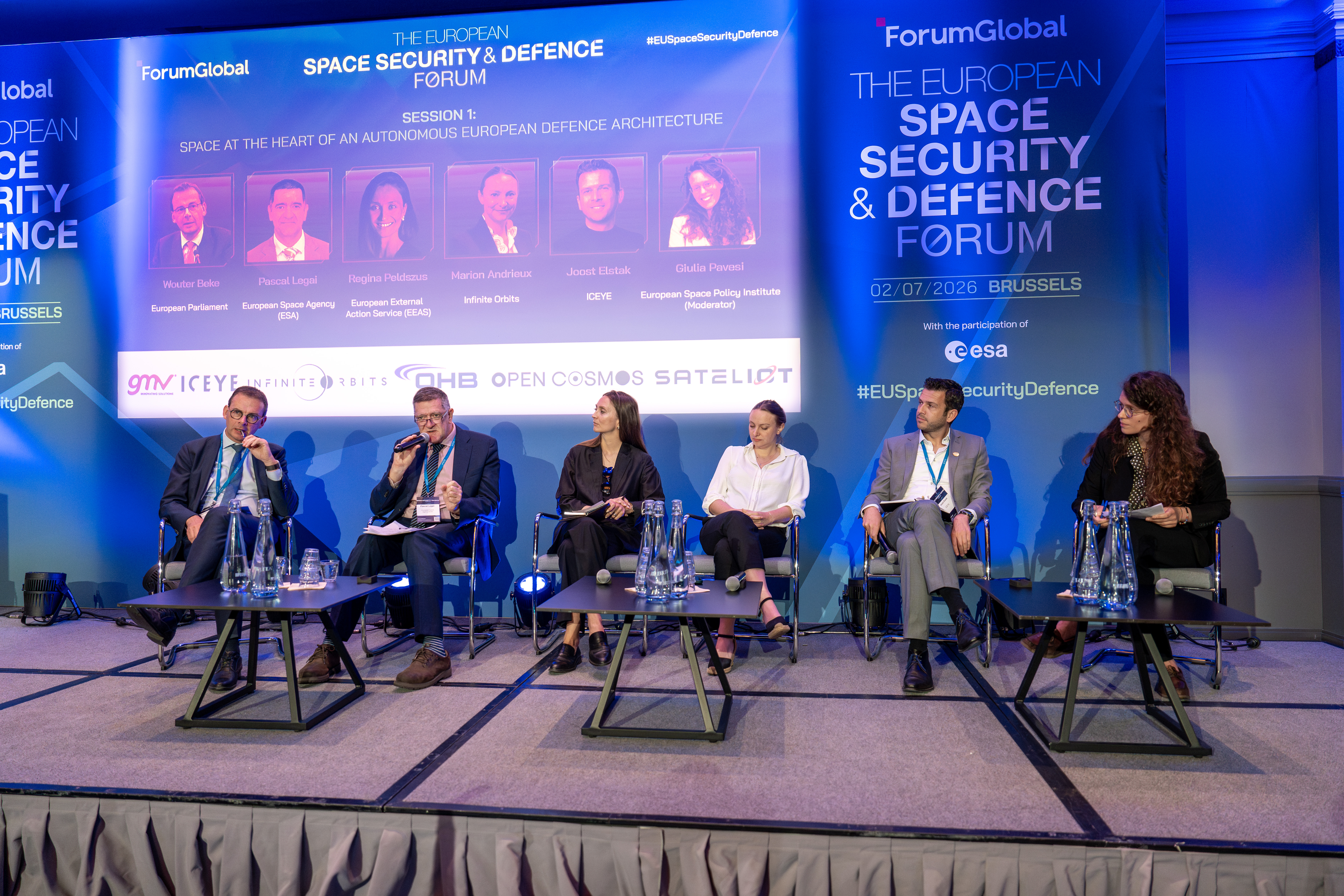 Session 1: Space at the heart of an autonomous European defence architecture