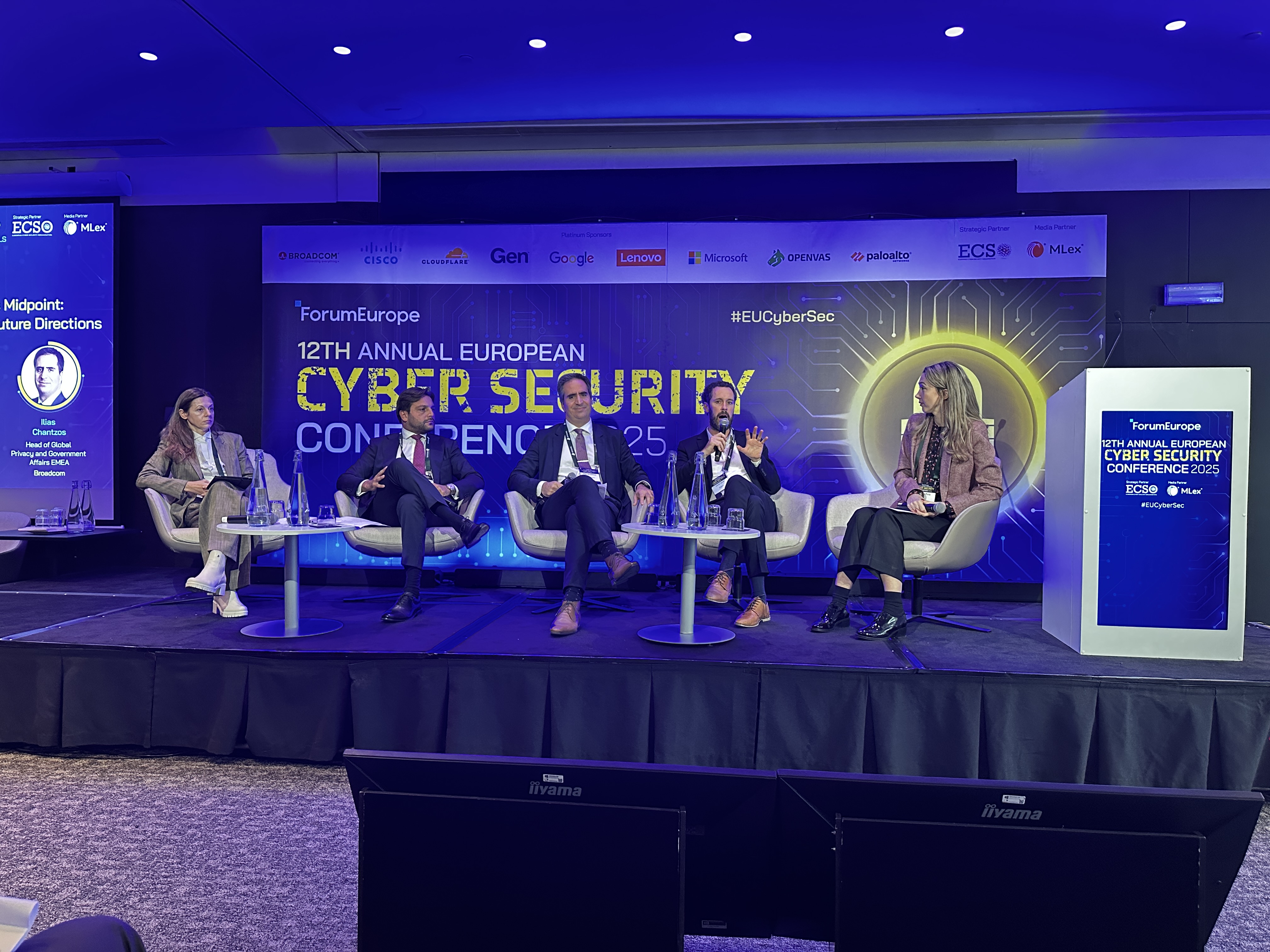 Cisco's Chris Gow speaks in Session 1, 'EU Cybersecurity Policy at the Digital Decade’s Midpoint: Harmonisation, Implementation, Simplification and Future Directions', at the 12th Annual European Cybersecurity Conference.