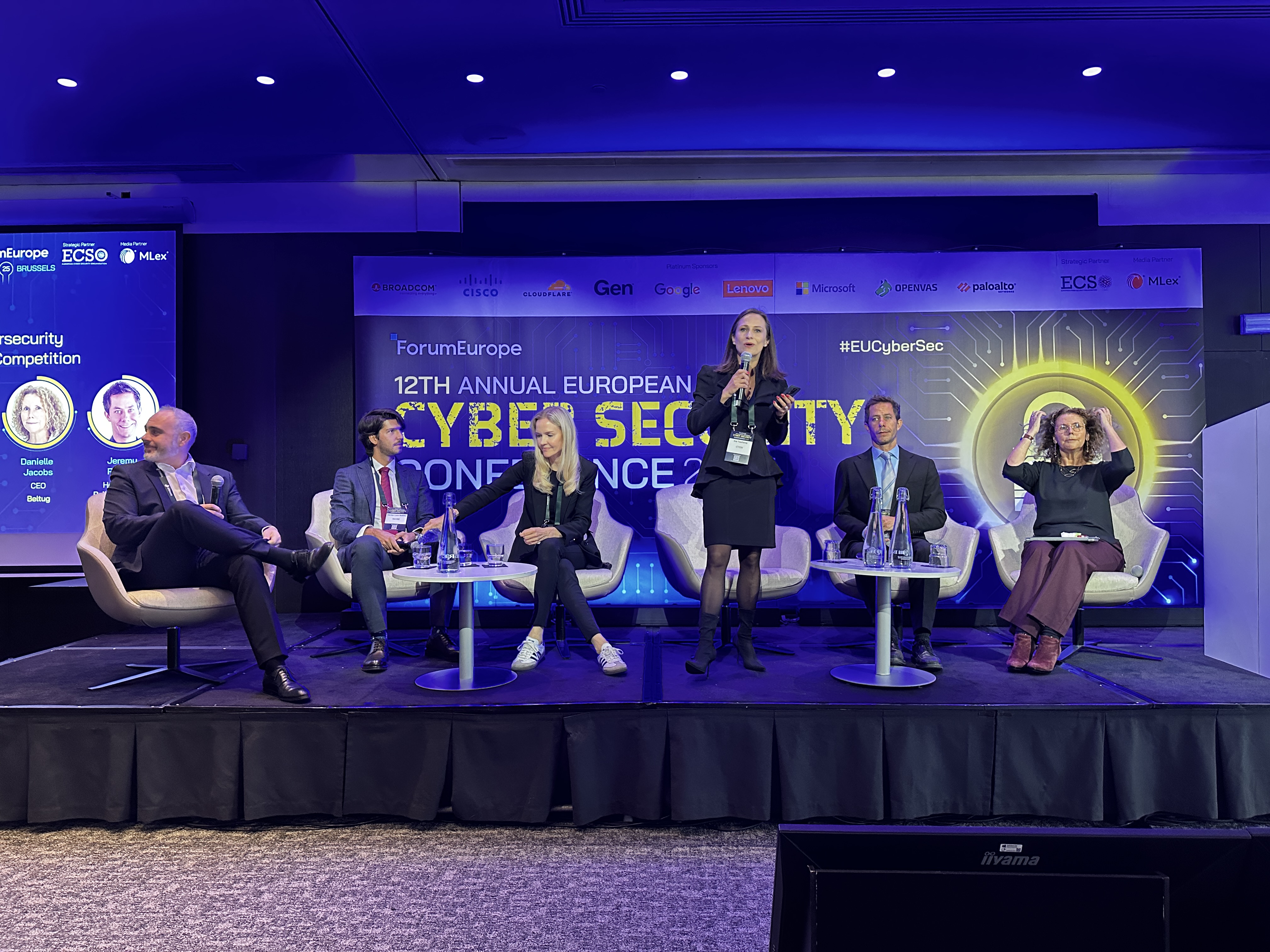 Session 2 at the 12th Annual European Cybersecurity Conference.
