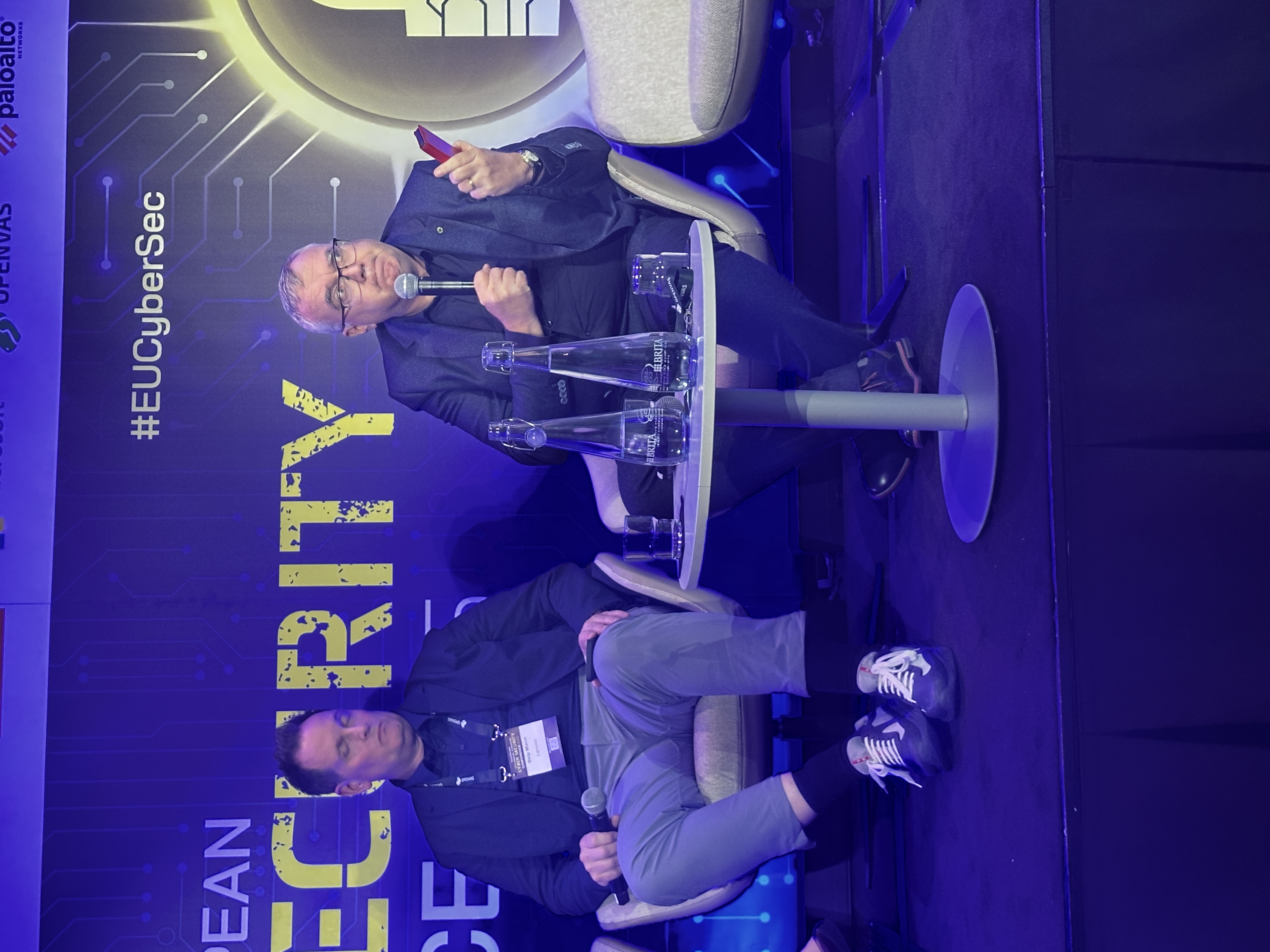 Mark Vael, ESKO, in focus during the first thinking point, 'CxO’s perspectives: Cybersecurity in Practice – Operationalising Cybersecurity and Resilience.'