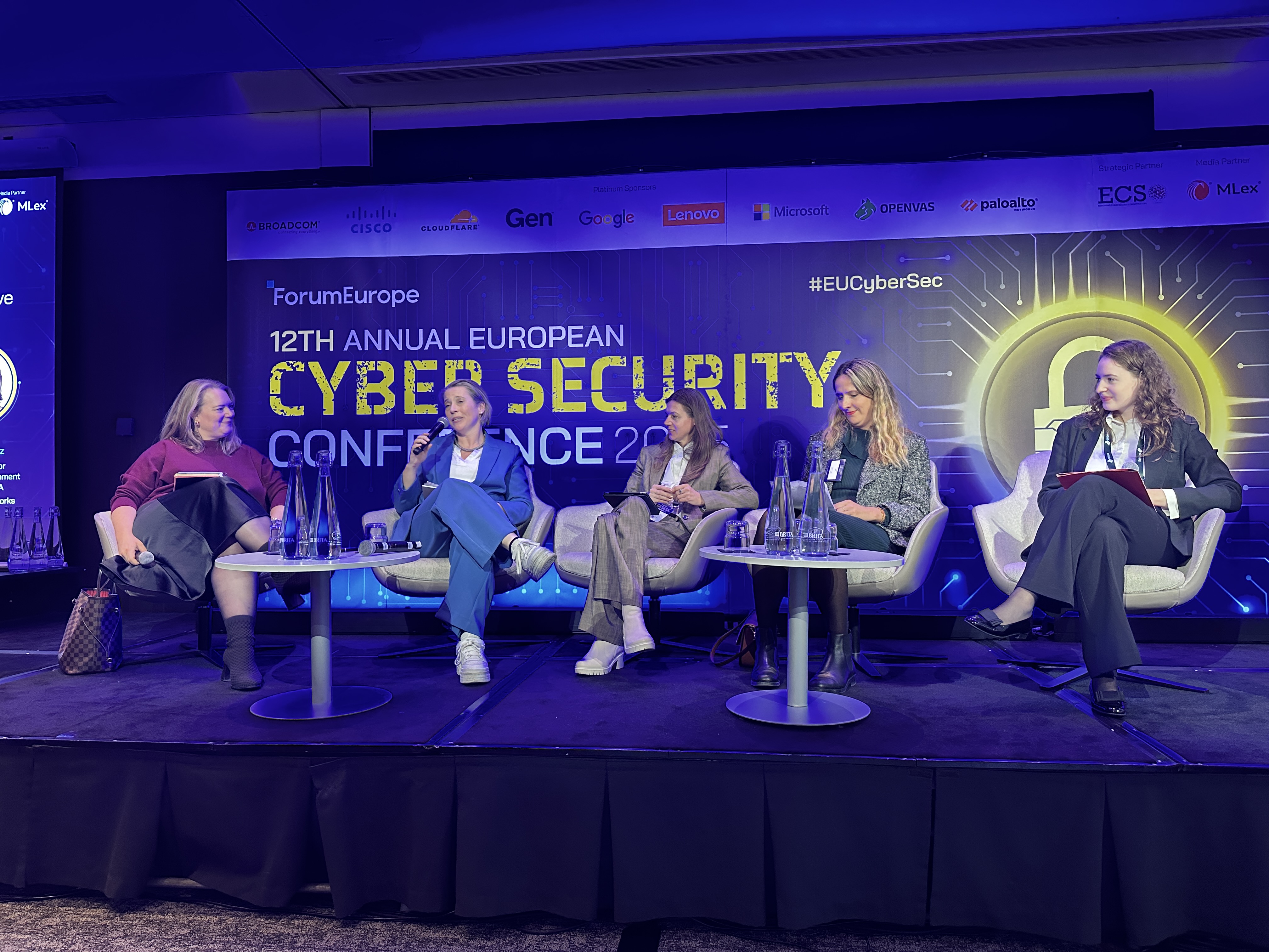 The day's final session: Global Cooperation in Cybersecurity: Strengthening Collective Resilience in a Borderless Digital World. 