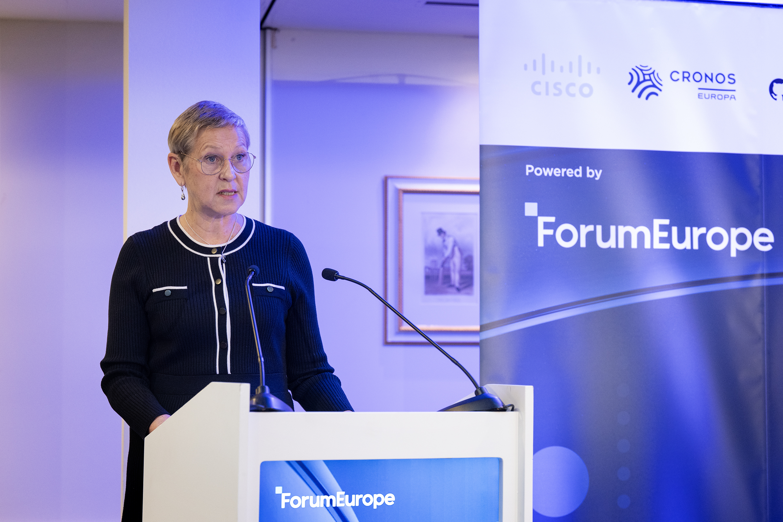 Anne Le H&eacute;nanff, France's Minister Delegate for Artificial Intelligence and Digital Affairs delivers our opening keynote address